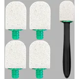 5-Pack Bimsstein Toilettenreiniger mit 1 griff