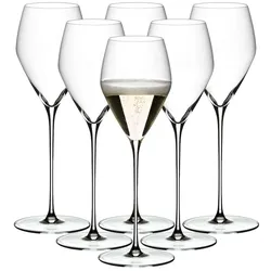 Riedel Veloce Champagner Weingläser 6er Set Gläser 6 ct 