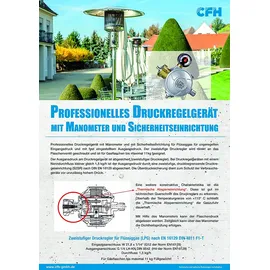 CFH Zweistufiger Druckregler DR 414