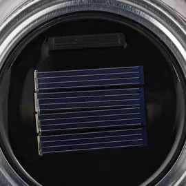 Relaxdays LED Solar Glas 2er Set