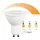 mm_unverified_brand LED-SMD-Reflektorlampe GU10 49364 4,7 W warmweiß