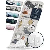 Homerella homerella© Antirutschmatte Badewanne Baby, 100x40cm Badewannenmatte rutschfest Kinder,