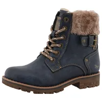 Mustang Schnürstiefel Blau 30