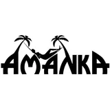 AMANKA Campingliege 178x65 Schwarz