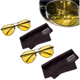 Best Direct Best Direct® Tag- und Nachtsicht Brille - Nachtfahrbrille polarisiert Vizmaxx Night Vision