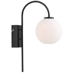 Herstal - Ballon Wandleuchte Black