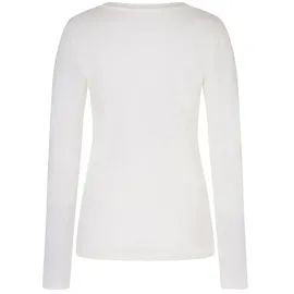 super.natural Casual BIO Cotton Langarm-T-Shirt Weiß XL