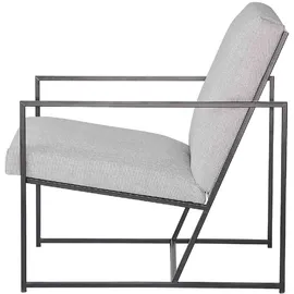 jan kurtz Sessel Style Polyester 62 x 75 x 78 cm Grau