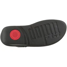 FitFlop Lulu Crystal-Mix Toe-Post Sandals, Schwarz, 40 EU