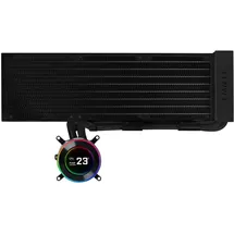 Lian Li Hydroshift II LCD-C 360N Fanless ARGB AiO Wasserkühlung - schwarz