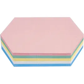 Magnetoplan Kommunikationskarten Königswabe 29,7 x 16,5 cm Farbig Sortiert 500 St.