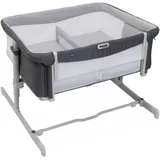 Chicco Beistellbett NEXT2ME Twins Magnet Grey, Grau