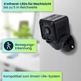 casativo Micro-IP-Kamera Schwarz