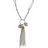 FIRETTI Y-Kette Daily Tassel beige Kunststoff