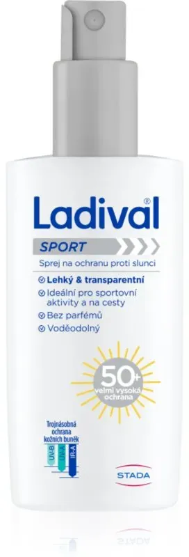 Ladival Aktiv schützendes Spray gegen UV-Strahlung SPF 50+ 150 ml