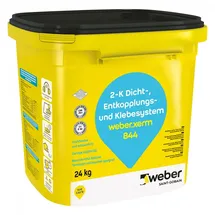 weber ludwigshafen 2-K Fliesenkleber Hochflexible Reaktivabdichtung 24 kg