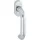 HOPPE Hoppe® Fenstergriff Paris 32-42 mm Alu F1 038/us956, Variofit, Mit Schrauben, Aluminium, 10763028