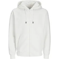 JACK & JONES Bradley Reißverschlusspullover Cloud Dancer XL