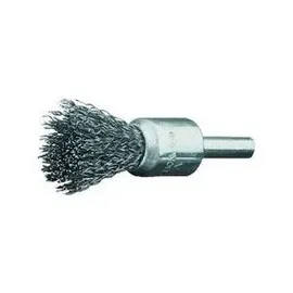 Lessmann Pinselkopfbürste Ø 12 mm Schaft 6 mm Drahtstärke 0,3 mm 15000 min-1