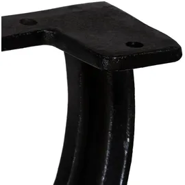 vidaXL Bankbeine 2 Stk. X-Rahmen Gusseisen