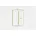 BuyLando Shop Komplettdusche 80 Gold/transparent/matt
