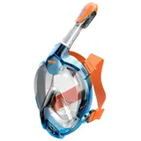 Seacsub Fun +10 Junior-schnorchelmaske - Blue / Orange - XS-S