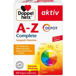 Doppelherz aktiv A-Z Depot Langzeit-Vitamine 60 St