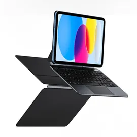 DUX DUCIS Tastaturgehäuse für iPad 10" (2022) und iPad 11" (2025) Schwarz