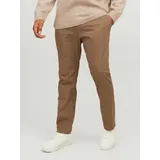 Jack & Jones PlusSize Chinohose JPSTMARCO JJDAVE klassisch Braun 44 5XL