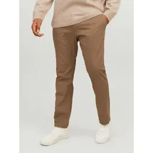 Jack & Jones PlusSize Chinohose JPSTMARCO JJDAVE klassisch Braun 44 5XL