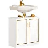 SoBuy Waschbeckenunterschrank, Waschbeckenunterschrank (60 x 61 x 30 cm,