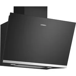 Abluft/Umluft Dunstabzugshaube/Esse Wand 80 cm Schwarz, Edelstahl iQ500 LC81KAN60 