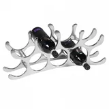 KADIMA DESIGN Weinregal, Metall, 55x20x12 cm, Wohnzimmer, Regale, Weinregale