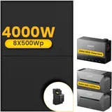 Anker SOLIX Solarbank 3 E2700 Pro 2 x 2,68 kWh inkl. Power Dock + 8x 500W Solarmodule + Smarter Zähler