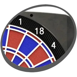 CARROMCO Turbo Charger 4.0 Elektronische Dartscheibe inkl. 6 Softdarts