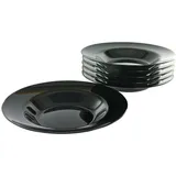 Luminarc Pastateller 29 cm schwarz 6er Set