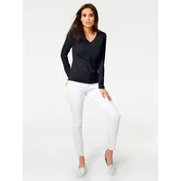 Heine V-Pullover Blau 40