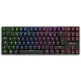 Sharkoon PureWriter TKL RGB Tastatur USB US