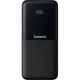 Baseus Powerbank 10000mAh 22.5W Mit Display, Usb-c-kabel, Iphone Lightning-anschluss – Schwarz