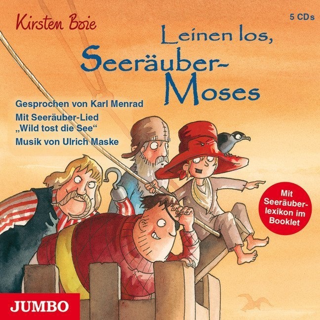Seeräuber-Moses - 2 - Leinen Los  Seeräuber-Moses - Kirsten Boie (Hörbuch)