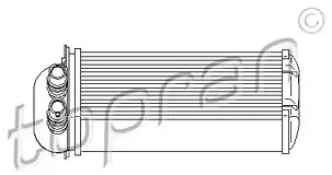 Topran Wärmetauscher, Innenraumheizung [Hersteller-Nr. 700750] für Renault