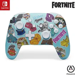 POWERA Fortnite Sticker Mania Controller Mehrfarbig für Nintendo Switch