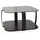 Harper Schwarz Glas 75 x 40 x 75 cm