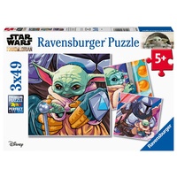 Ravensburger Star Wars The Mandalorian 3 x 49 Teile,