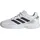 adidas Unisex Kinder Ubersonic Kids Tennis Shoes, Cloud White/Core Black/Silver Metallic, 35 1/2 EU