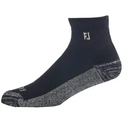 Footjoy ProDry Quarter Herren Golfsocken schwarz
