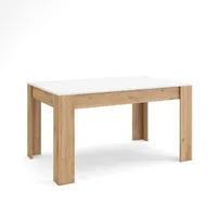 SKRAUT HOME Esszimmertisch, 140x90x76 cm, Für 6 Gäste, Stubentisch,