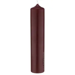 Kopschitz Kerzen lange schlanke Altarkerzen, Kaminkerzen Bordeaux 300 x Ø 40 mm, 4 Stück, Kerzen mit Dornbohrung in RAL Kerzengüte Qualität