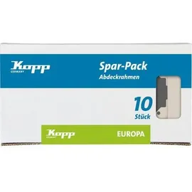 Kopp Abdeckrahmen 401501016 Cremeweiß