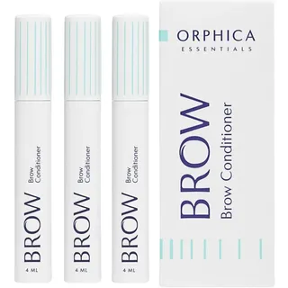 Orphica Brow Augenbrauen-Conditioner, 3 x 4 ml, Augenbrauenwachstum, Augenbrauenwachstum und Dichte, Augenbrauen-Serum für schnelles Wachstum und gefüllte Augenbrauen, dermatologisch getestet